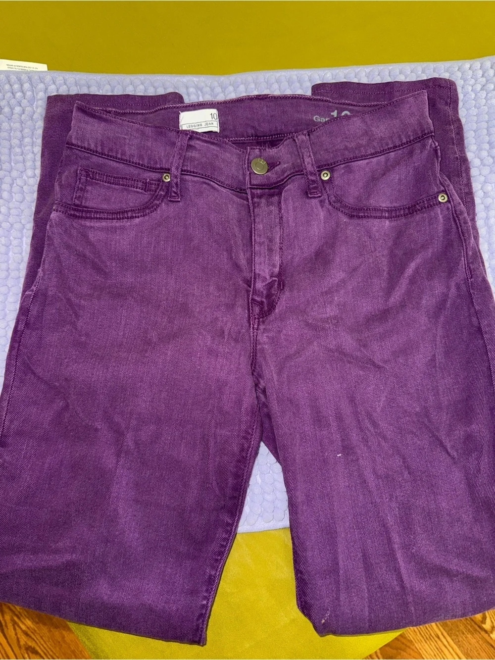 GAP Purple Slim Fit Stretch Jeans
